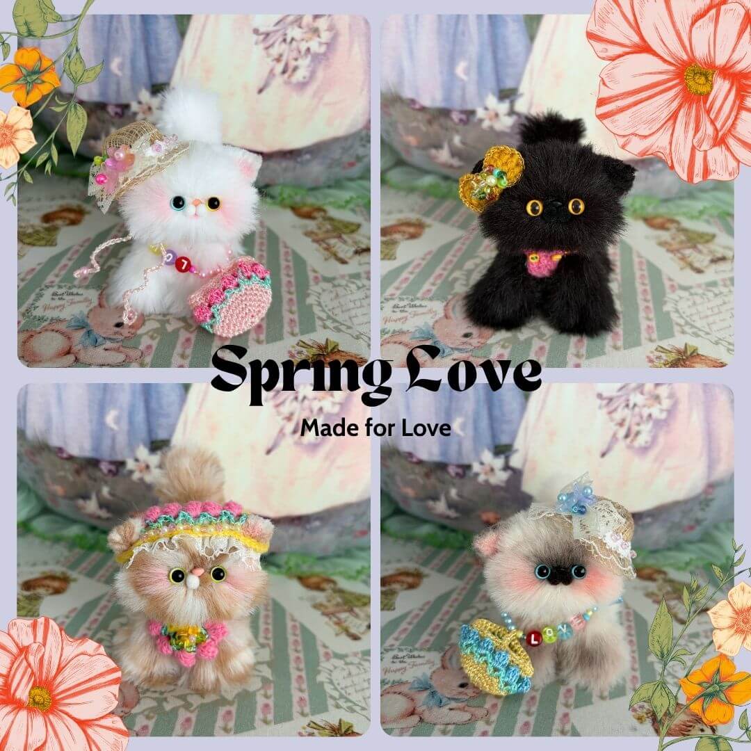 Cute Handmade Kittens